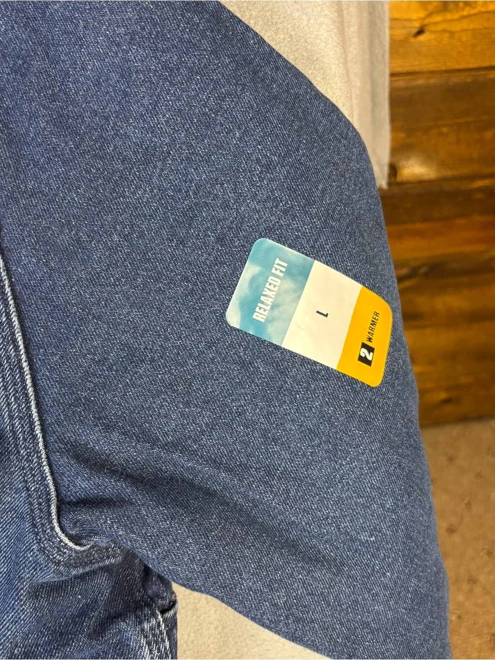 Brand New With Tags (NWT) Carhartt Men's Denim Sherpa-Lined Jacket